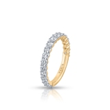 Pierścionek złoty z brylantami