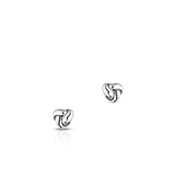 Kolczyki białe złoto