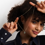 Wisiorek złoty Maria Antonina