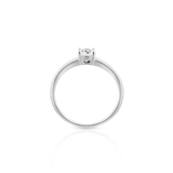 Pierścionek zaręczynowy złoty Szczęśliwy