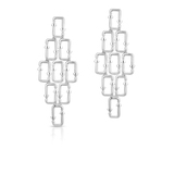 Kolczyki srebrne Longplay