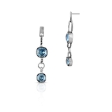 Kolczyki srebrne Motyle