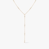 Naszyjnik złoty z cyrkoniami Ceremonials