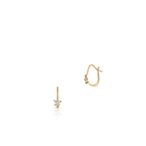 Kolczyki złote gwiazdy