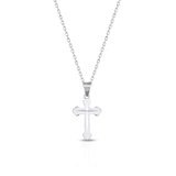 Wisiorek srebrny krzyżyk