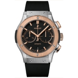 ZEGAREK HUBLOT CLASSIC FUSION CHRONOGRAPH TITANIUM KING GOLD