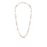 Naszyjnik złoty geometryczny