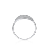 Pierścionek srebrny z motywem drzewa