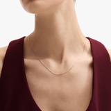 Łańcuszek srebrny żmijka