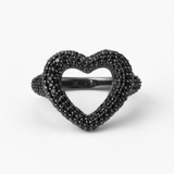 Pierścionek srebrny Meteory