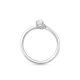 Pierścionek białe złoto Recarlo