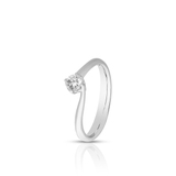 Pierścionek białe złoto RECARLO