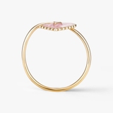 Pierścionek złoty Czułość