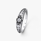 Pierścionek srebrny Royal Star