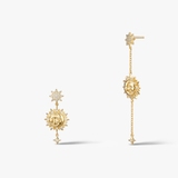 Kolczyki srebrne Alchemia