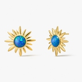 Kolczyki srebrne Alchemia