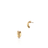 Kolczyki złote półkola