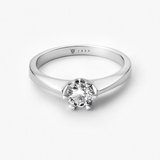 Pierścionek zaręczynowy złoty Jedyny