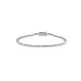 Bransoleta białe złoto z brylantami