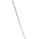 Łańcuszek srebrny singapur