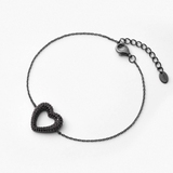 Bransoleta srebrna Meteory