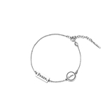 Bransoletka srebrna Freedom