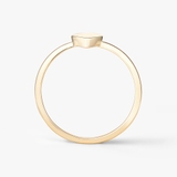 Pierścionek srebrny pozłacany W.KRUK