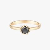 Pierścionek zaręczynowy złoty Tajemniczy