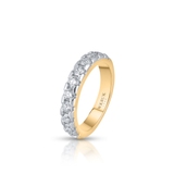 Pierścionek złoty z brylantami