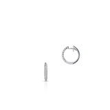 Kolczyki białe złoto RECARLO