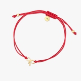 Bransoletka na czerwonym sznurku