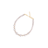 Bransoleta złota z perłami