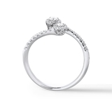 Pierścionek złoty Recarlo