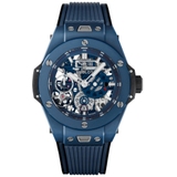 ZEGAREK HUBLOT BIG BANG MECA-10 CERAMIC BLUE