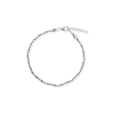 Bransoletka srebrna singapur