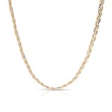 Naszyjnik złoty tricolor