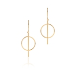 Kolczyki złote Koła W.KRUK