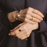 Pierścionek złoty ażurowy