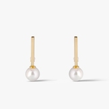 Kolczyki srebrne z perłami