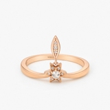 Pierścionek złoty Follow