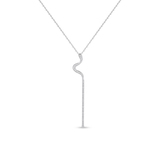 Naszyjnik srebrny z cyrkoniami