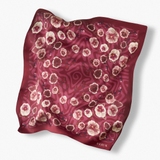 Chusta jedwabna Kwiaty Nocy Bratki