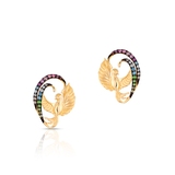 Kolczyki złote Preludium Paradise Birds