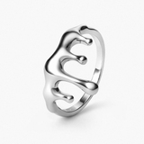 Pierścionek srebrny Modern