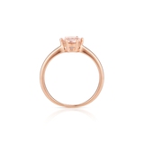 Pierścionek srebrny z cyrkonią