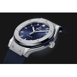 ZEGAREK HUBLOT CLASSIC FUSION TITANIUM BLUE