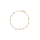 Bransoleta złota z cyrkoniami