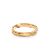 Komplet obrączek złotych MYSTIC