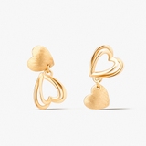 Kolczyki złote Czułość