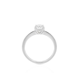 Pierścionek zaręczynowy złoty Szczęśliwy